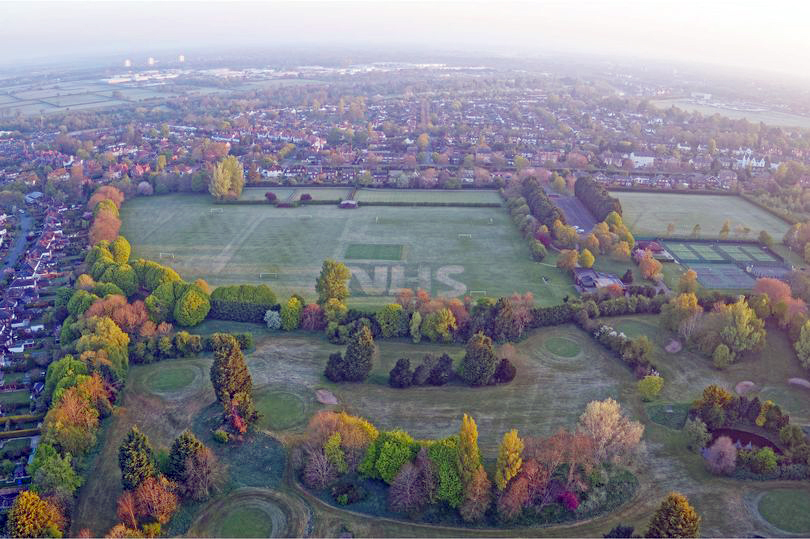 Aerial Photo of Westminster Park Friends of Westminster Park